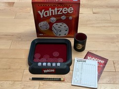 Yahtzee Deluxe Edition Board Game 100% Complete – Parker Brothers #04734 (2004)