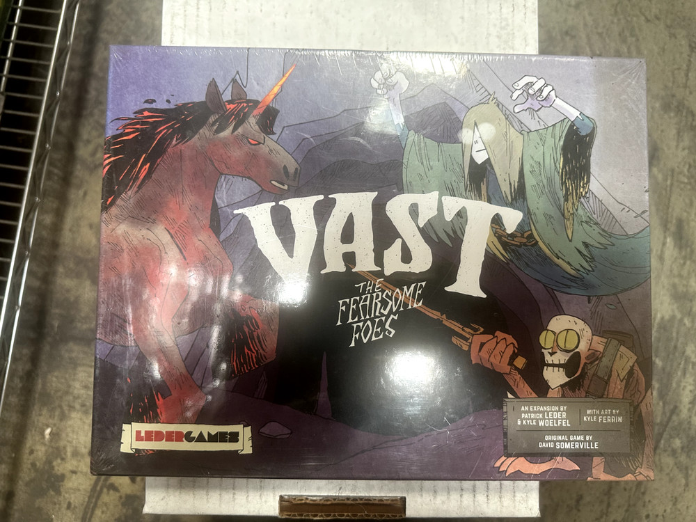 Vast The Fearsome Foes Board Game NEW SEALED FREE SHIPPING