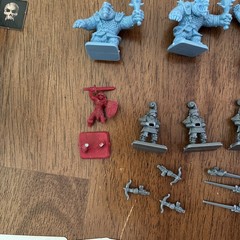 1992 Milton Bradley HeroQuest Barbarian Quest Pack, Near Complete W/Box + Extras
