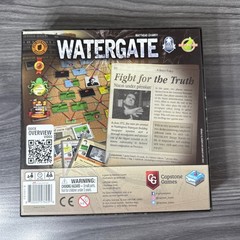Watergate Board Game By Matthias Cramer 100% Complete Richard Nixon Scandal