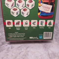 Yahtzee Holiday Edition Christmas Family Dice Game Hasbro USAopoly New Sealed