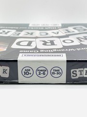 WORD STACKER Family Word Building Game, 2-6 Players 10yr+ ~ Ingenium Games NEW