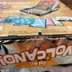 Buffalo Games Boardgame Oh No, Volcano Ages 7+ 2-4 Players Family Fun NEW Sealed