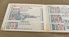 National Mah Jongg League 1973-74 Official Hands & Rules Card