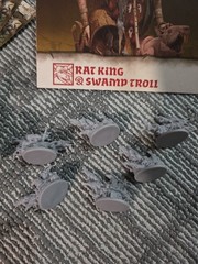 Zombicide – Rat King & Swamp Troll – 100% Complete & Loose – Minty!
