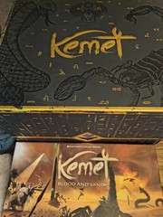 Kemet Blood And Sand Big Box+ Kemet Rise of the Gods + Giant Playmat
