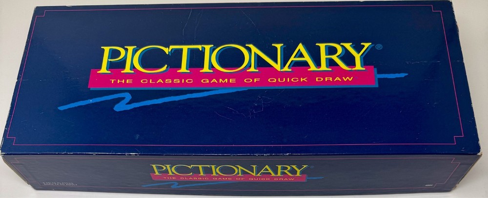 Pictionary – 1993 – Updated for the 90s – Complete