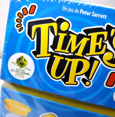 Time’s Up FRENCH Blue Version Board Party Game Peter Sarrett R&R Games 2006