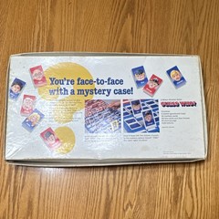 Milton Bradley Guess Who? Mystery Face Board Game, 2 Players, Ages 6 missing peg