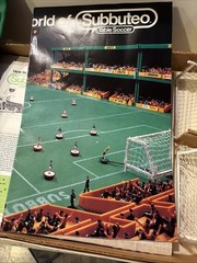 Subbuteo Table Soccer Club Edition Board Game Jokari 1981 Box Worn Contents VG