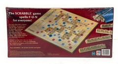 Hasbro Scrabble Wood Tiles Crossword Board Game, For Ages 8+ to Adult