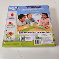 BLUEY Keepy Uppy Game Keep The Motorized Balloon Up In The Air Fun Age 4+ Kids