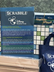 2014 Hasbro Disney Vacation Club Scrabble