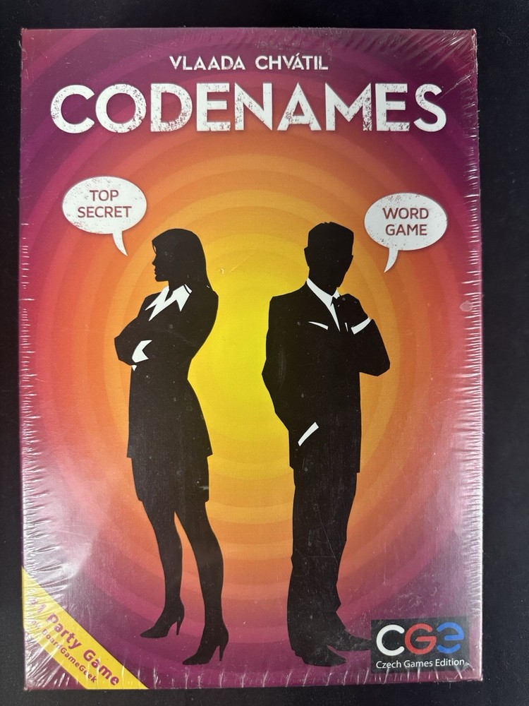 Codenames Board Game Czech Games Vlaada Chvatil Party Word Game NEW SEALED