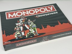 Monopoly CrowdStrike Board Game Cybersecurity Adversary Universe Edition Sealed