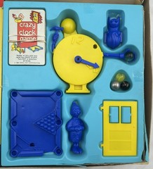 1964 Crazy Clock Game by Ideal Complete in Great Condition FREE SHIPPING