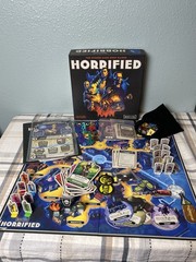 HORRIFIED board game Universal Studios monsters – Horror Movie 100% COMPLETE