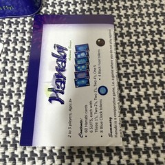 Hanabi Strategy Card Game Travel Tin Case Spin Master Complete New Condition