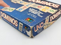 1986 UNO Dominos Game by International Games 100% COMPLETE Vintage