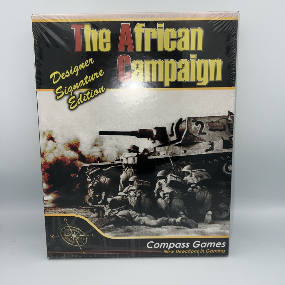 Compass Games: African Campaign, Designer Signature 2nd Edition