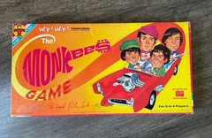 Transogram Monkees Board Game 1967 RARE Guitar Version VHTF – 100% COMPLETE!!!