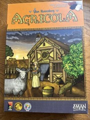 Agricola Board Game Revised Edition Lookout Games |Wood Animeeples|New Open Box