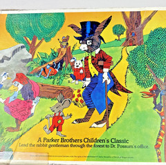Vintage The Uncle Wiggly Board 1967 Pre-owned Classic Game