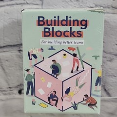 Building Blocks Team Building Card Game for Work 150 Conversation Starters New