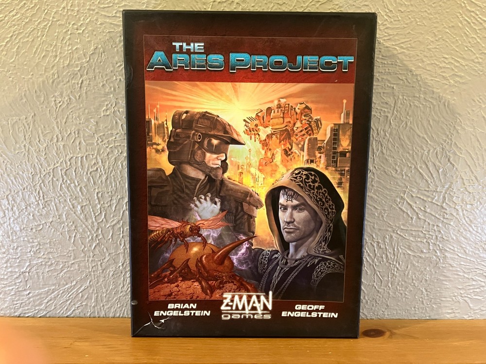 THE ARES PROJECT Science Fiction Mecha Board Game Z-Man Games UNPUNCHED
