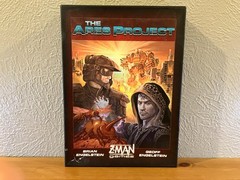 THE ARES PROJECT Science Fiction Mecha Board Game Z-Man Games UNPUNCHED