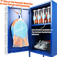 Goodminton – the World’S Easiest Racquet Game – an Indoor Outdoor Year-Round Fun
