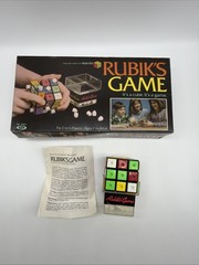 Vintage 1982 Ideal Corp RUBIK’S GAME Peg Toy Complete: Cube, Original Box, Rules