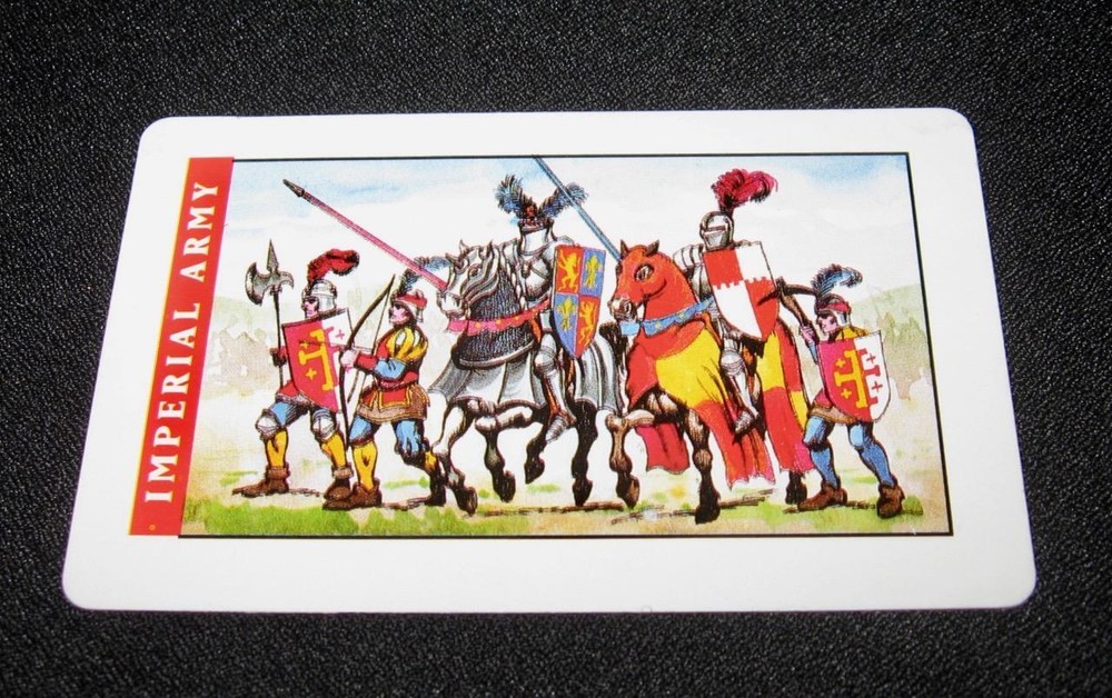 Battle Masters Board Game #4210 1992 ~ Replacement IMPERIAL ARMY CARD #1