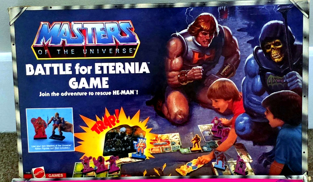 Masters of the Universe Battle for Eternia Game MOTU 100% Complete! He-Man 1985