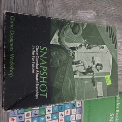 Game Designers’ Workshop Snapshot Sci-Fi Board Game w/ Rules Booklet Not Co