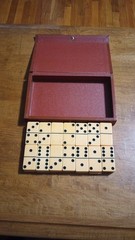1940-50’s Butterscotch Bakelite Dominoes 14.2 Oz (402 Grams) Tested 50mm x 25mm