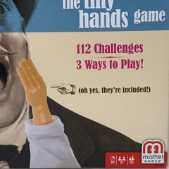 Handimonium Tiny Hands Game Mattel SNL Tasks Challengers Ages 13+ Complete