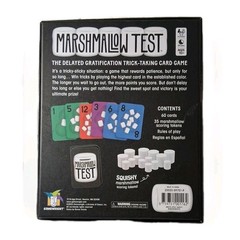 Marshmallow Test Trick-Taking Card Game by Gamewright Reiner Knizia Complete