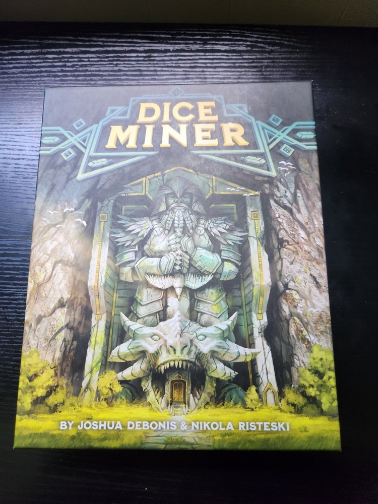 DICE MINER – Dice Drafting Game -ATLAS GAMES, 2022 – COMPLETE & Great Condition