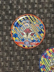 Lot Of 5 Rare Mega Tazos Pogs Mexico ¡MUCHA LUCHA! BIGER SIZE Metal