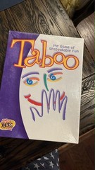 Vintage 2000 Taboo Board Game Of Unspeakable Fun Milton Bradley New Sealed