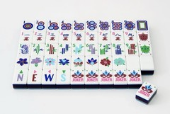Preppy Soiree Inspired 4-Layer American Mahjong Tiles