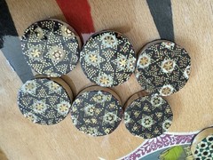 HANDCRAFTED Persian Khatam Backgammon HANDMADE Wooden Backgammon