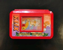 DOUBLE DRAGON Tiger Pocket Travel Games 1989 Klix COMPLETE w/ Manual & Pieces