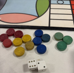 Selchow & Righter Vintage Parcheesi Popular Edition A Royal Game Of India No Box