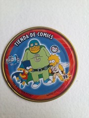 Vintage THE SIMPSONS Antique Tazos Taso Pogs