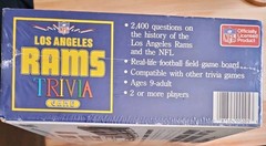 New Los Angeles Rams Football Trivia Board Game Vintage Sealed NFL Licensed 1986