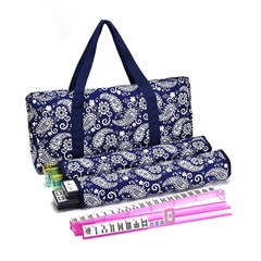 Mose Cafolo American Mahjong Game Set, Blue Paisley Carrying Bag,166 Premium …