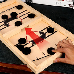 Fast Hockey Sling Puck Game Winner Fun Paced Sling Puck Party Board-Game Gifts