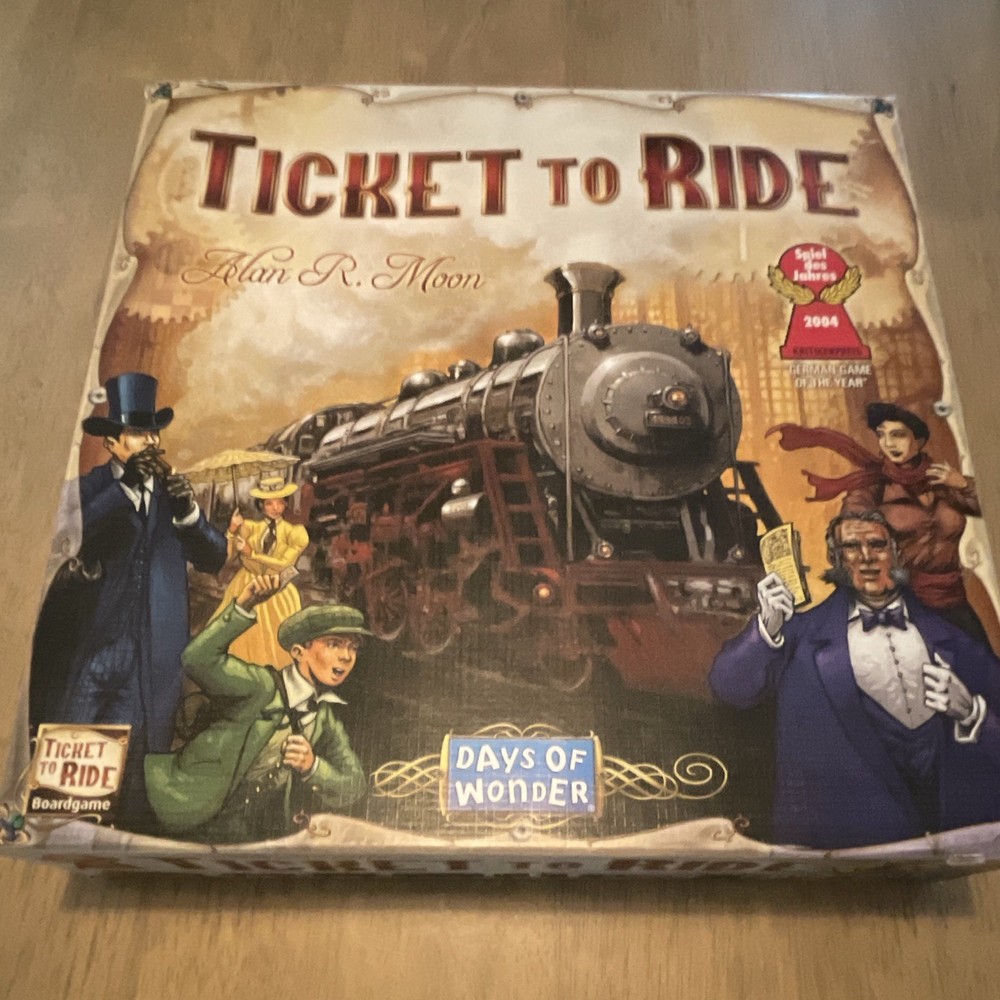 Days of Wonder Ticket to Ride Train Board Game Spiel des Jahres 2004 DO7201